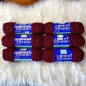 Lot of 6 Grand'mere Bubble Yarn